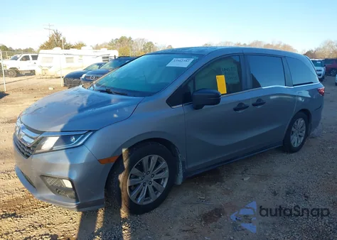 2019 Honda Odyssey Lx z USA, uszkodzony, nr VIN 5FNRL6H21KB053933